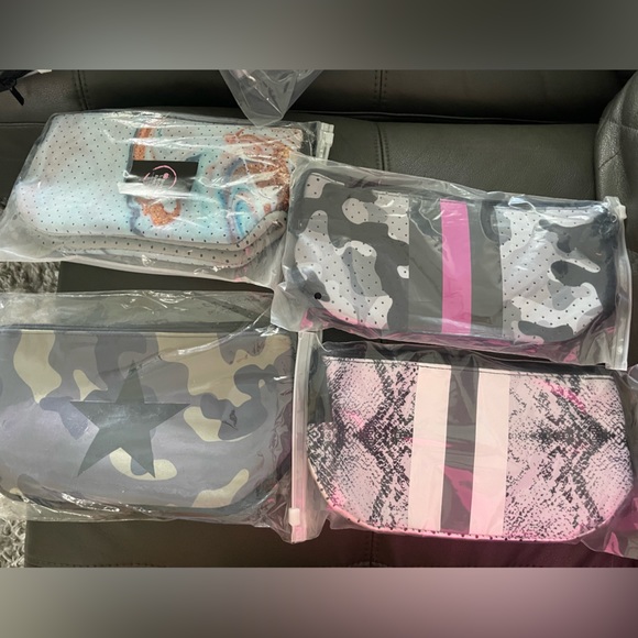 Neoprene make up bags. Perfect with some of the matching pattern neoprene bags. - Picture 2 of 5